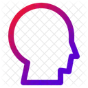 Cabeza Perfil Cara Icono