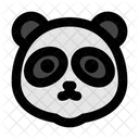 Cabeza de panda  Icono