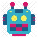 Cabeza de robot  Icono