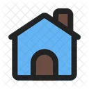 Cabin House Property Icon
