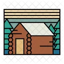 Cabin House Home Icon