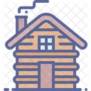 Cabin Wood House Icon