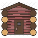 Cabin Cottage Log Icon