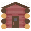 Cabin Cottage Log Icon