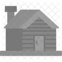 Cabin Cottage Village Icon