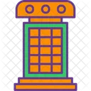 Cabine telefônica  Ícone
