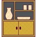 Cabinet Furniture Interior Icon