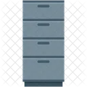 Cabinet Cupboard Drawers Icon