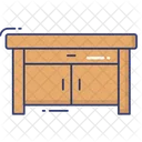 Cabinet Drawers Furniture Icon
