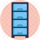 Cabinet Drawers Document Icon