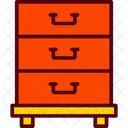 Cabinet Filing Furniture Icon