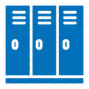 Cabinet Locker Room Lockers Icon