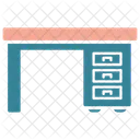 Cabinet Table  Icon