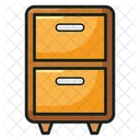 Chest Of Drawers Cabinets Furniture Icon