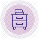 Cabinets Line Icon Icon