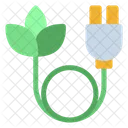 Cable Leaf Power Icon