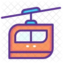 Cable Car Rail Icon