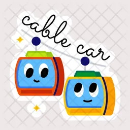 Cable Car  Icon