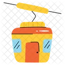 Cable Car Landmark Icon