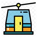 Cable Car Transport Cabin Icon