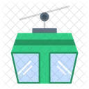 Cable Car Transport Ropeway Icon