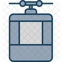 Cable Car Transport Vehicle Icon