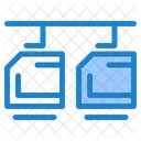Cable Car Transportation Icon