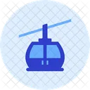 Cable Car Transport Ropeway Icon