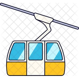 Cable car up  Icon