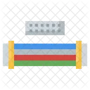 Cable Plano Conector De Cinta Pasador De Cinta Icon