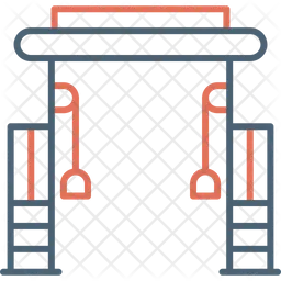 Cruce de cables  Icono