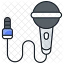 Cable de micrófono  Icono