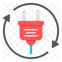 Cable Electrico Enchufe Electrico Interruptor Electrico Icono