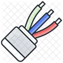 Cable eléctrico  Icono
