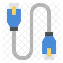 Cable Ethernet Lan Internet Icono