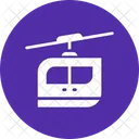 Cable Car Rail Icon