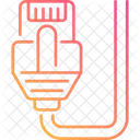 Cable de internet  Icono