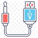 Cable USB Cable USB Cable De Datos Icono