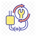 Cable Repair Wire Icon