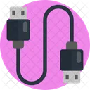 Cable USB Icono