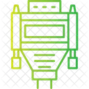Cable Vga Enchufe Puerto Icono