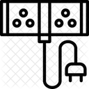 Cabo De Extensao Extensao De Energia Cabo Eletrico Ícone