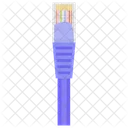 Cabo Ethernet Fio De Internet Conector De Internet Ícone