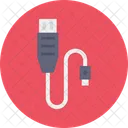 Cabo Usb Usb Plugue Icon