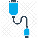 Cabo Usb Adaptador Carregador De Bateria Ícone