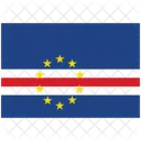 Flag Country Cabo Verde Icon