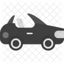 Cabriolet Auto Suburban Icon