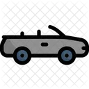 Cabriolet Car  Icon
