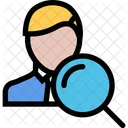 Cacador De Talentos SEO Negocios Ícone