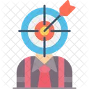 Headhunter Alvo Objetivo Ícone